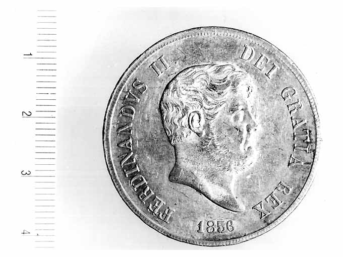 moneta - 120 grana - ambito napoletano (sec. XIX d.C)