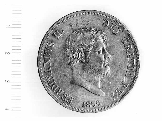 moneta - 120 grana - ambito napoletano (sec. XIX d.C)