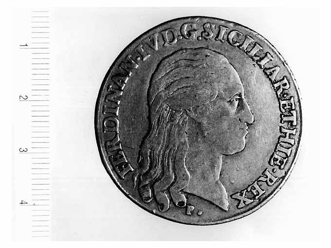 moneta - 120 grana di Domenico Perger, Antonio Planeta, Raffaele Mannara (sec. XVIII d.C)
