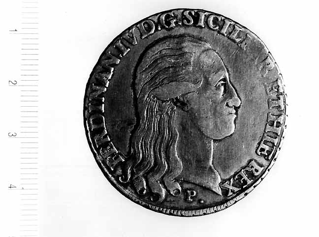 moneta - 120 grana di Domenico Perger, Antonio Planeta, Raffaele Mannara (sec. XVIII d.C)