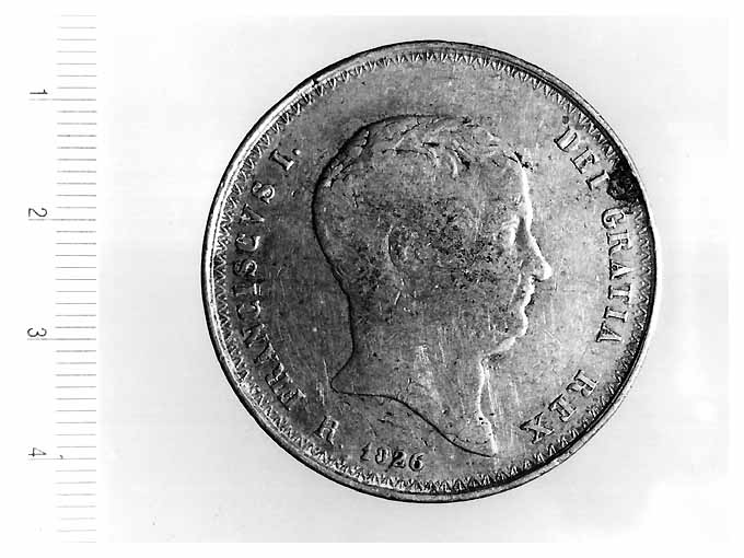 moneta - 120 grana - ambito napoletano (sec. XIX d.C)