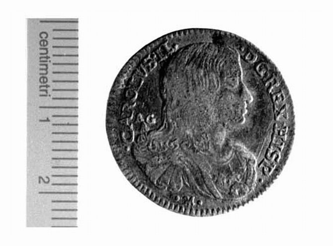moneta - 10 grana (sec. XVII d.C)
