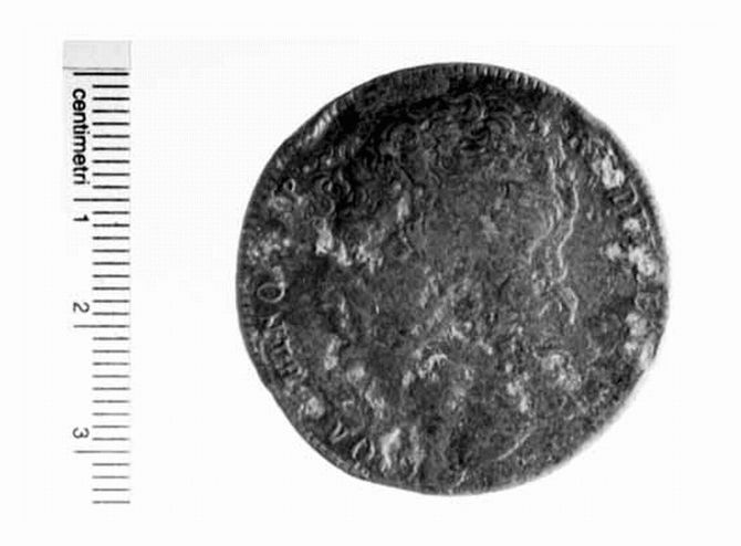 moneta - 3 grana (sec. XIX d.C)