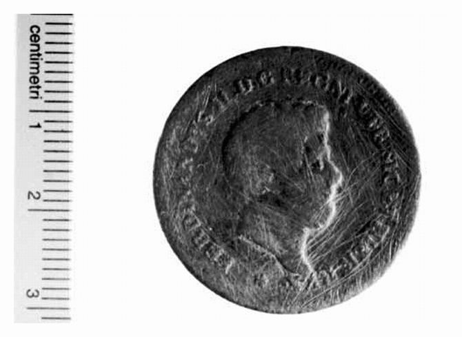 moneta - 3 tornesi (sec. XIX d.C)
