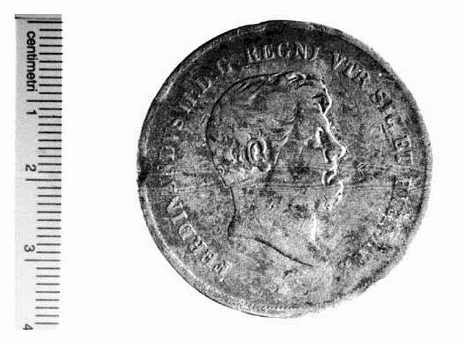 moneta - 10 tornesi (sec. XIX d.C)