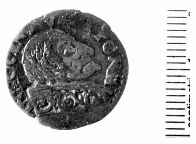 moneta - muraiola da 2 baiocchi (sec. XVII d.C)
