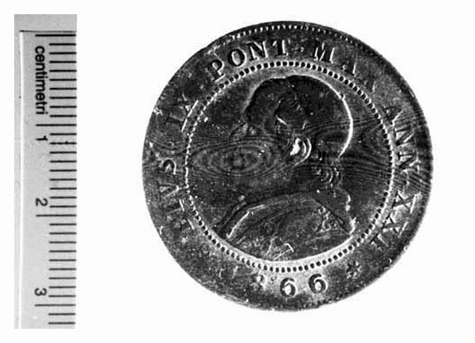 moneta - 2 soldi (sec. XIX d.C)