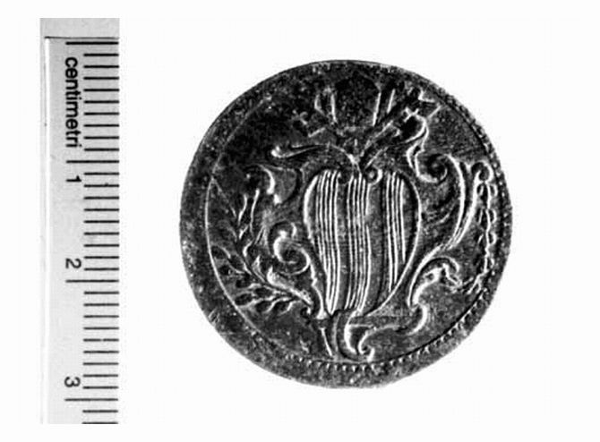 moneta - 1/2 baiocco (sec. XVIII d.C)