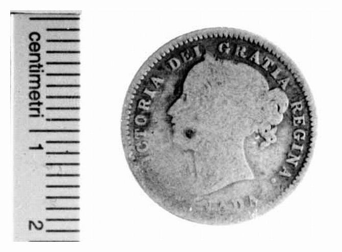 moneta - 10 centesimi (sec. XIX d.C)
