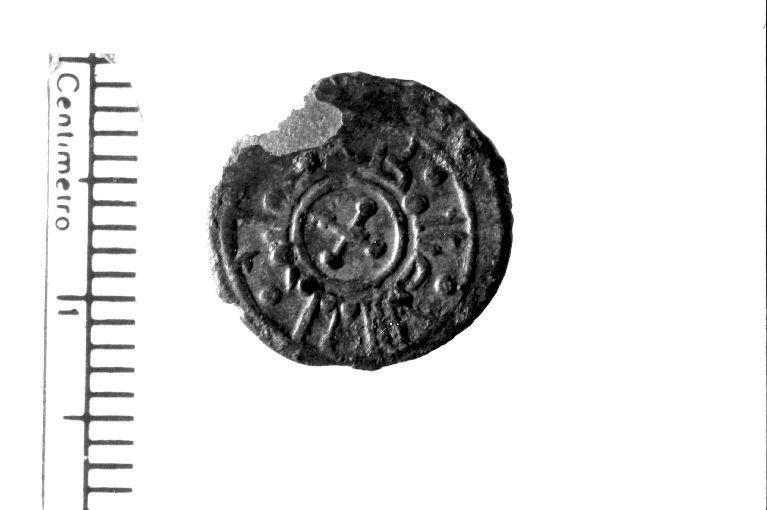 moneta - 1/2 denaro (sec. XII d.C)