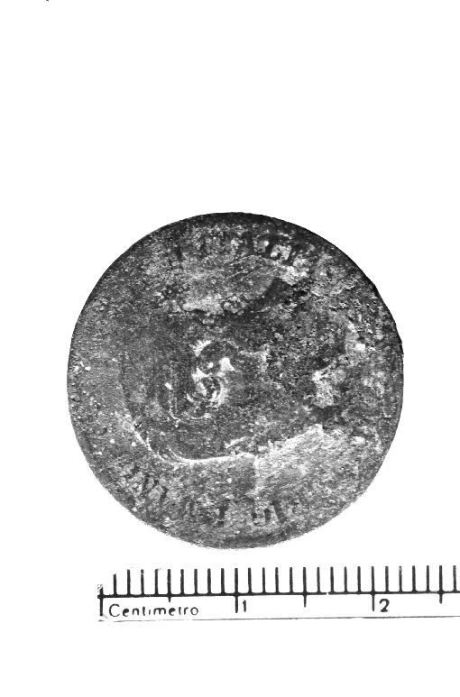 moneta - 5 centesimi (sec. XIX d.C)