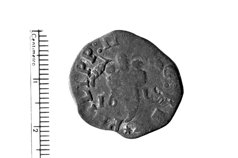 moneta - 3 cavalli (secc. XVI d.C. - XVII d.C)