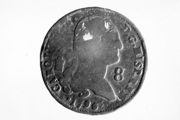 moneta - 8 maravedi' (sec. XVIII)