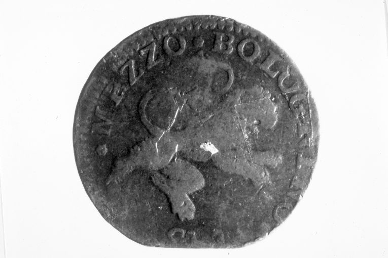 moneta - 1/2 bolognino (seconda metà sec. XVIII)