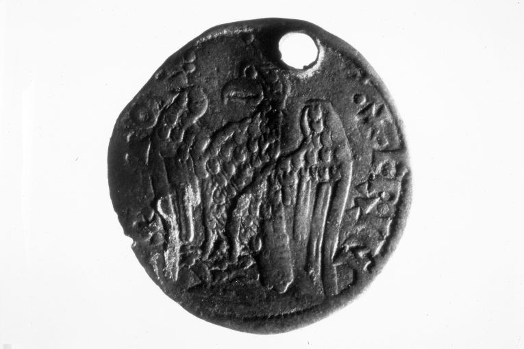 moneta - 1/2 grosso (secc. XII/ XIV)