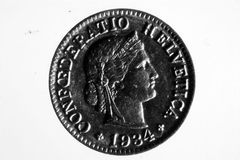 moneta - 5 centesimi (sec. XX)