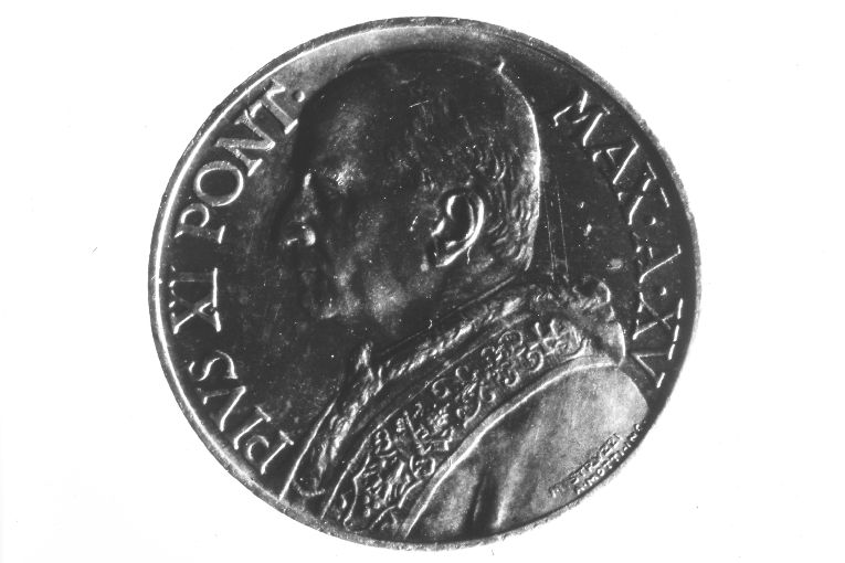 moneta - 10 lire di Mistruzzi Aurelio, Motti Attilio (sec. XX)