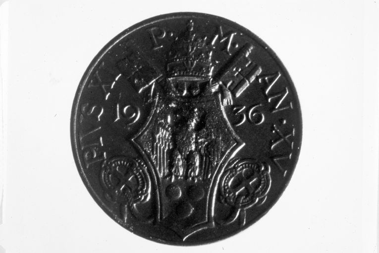 moneta - 10 centesimi di Mistruzzi Aurelio, Motti Attilio (sec. XX)