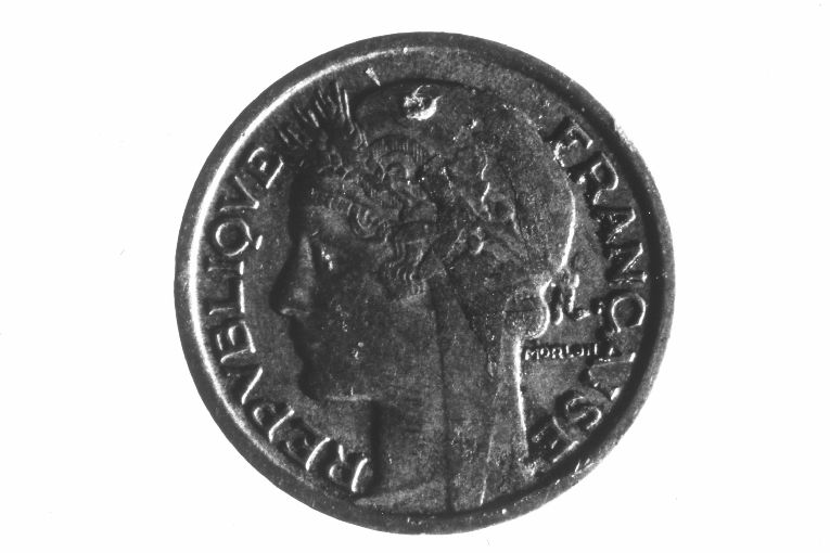 moneta - 50 centimes di Morlon (sec. XX)