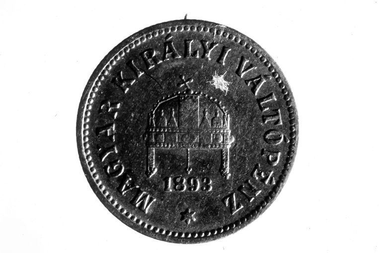 moneta - 10 filler (sec. XIX)