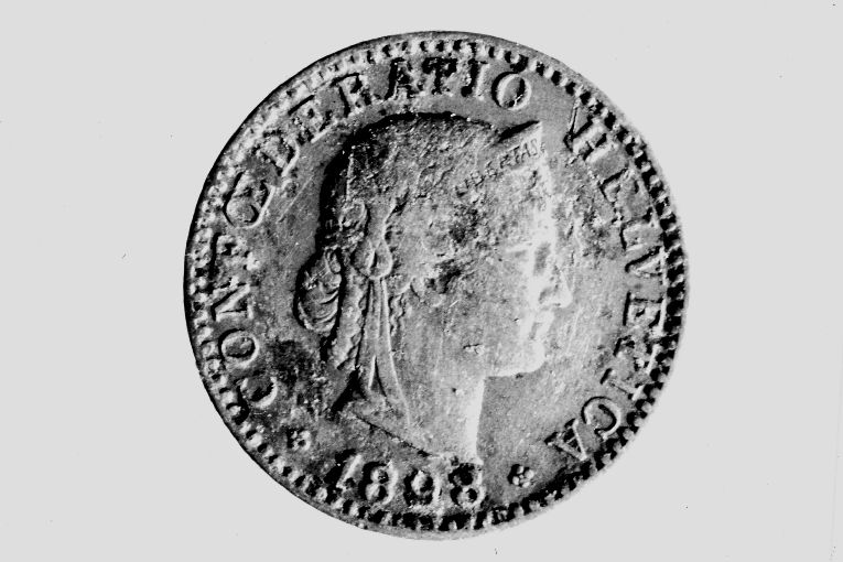 moneta - 20 centimes (sec. XIX)