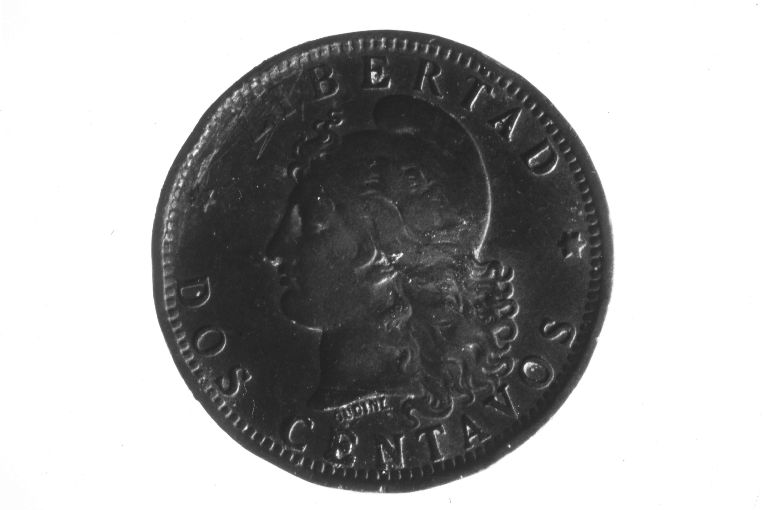 moneta - 2 centavos (sec. XIX)