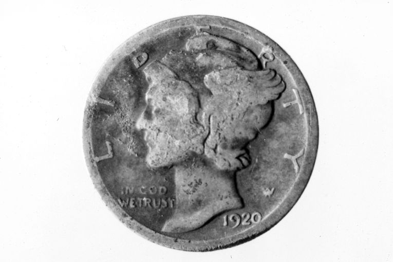moneta - 1 dime (sec. XX)