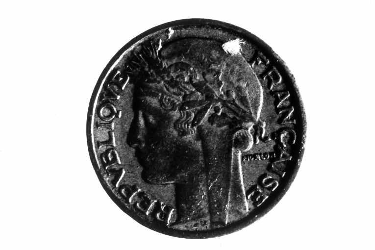 moneta - 50 centimes di Morlon (sec. XX)