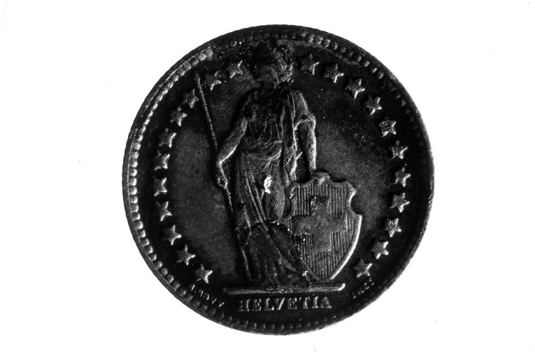 moneta - 1/2 franc (sec. XX)