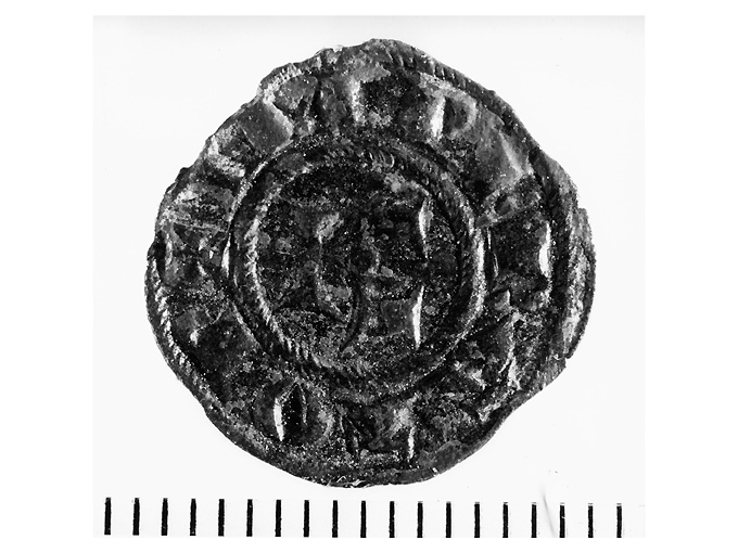 moneta - 1/2 denaro (sec. XIII d.C)