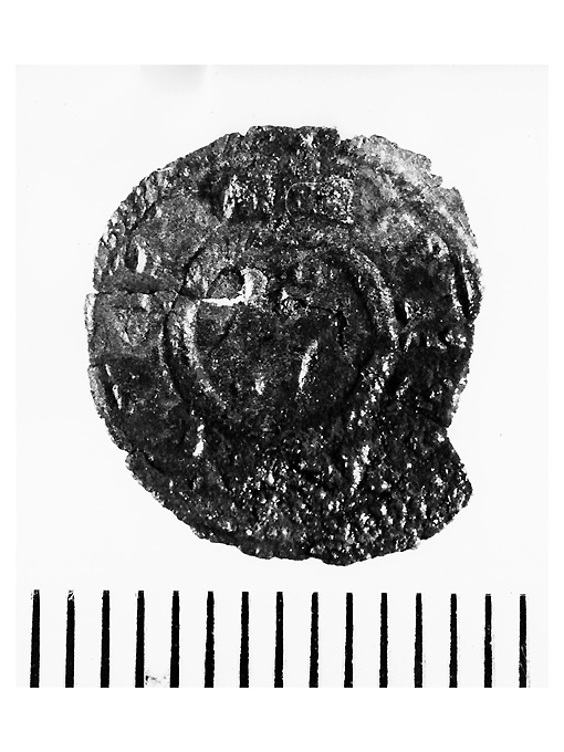 moneta - 1/4 di denaro (sec. XIII d.C)