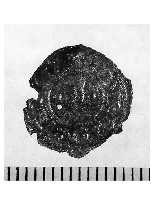 moneta - 1/4 di denaro (sec. XIII d.C)