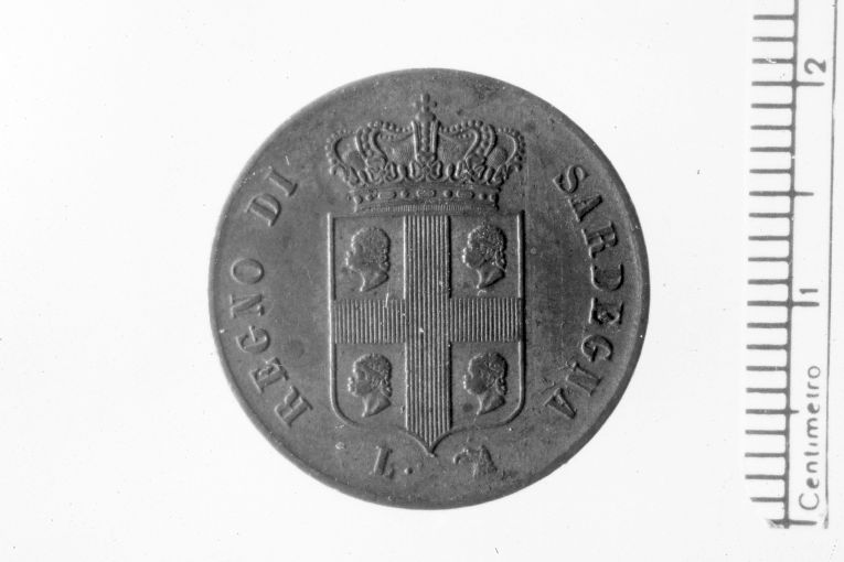 moneta - 3 centesimi (sec. XIX)