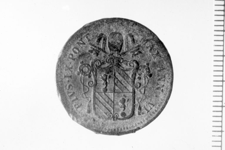 moneta - 1/2 baiocco (sec. XIX)