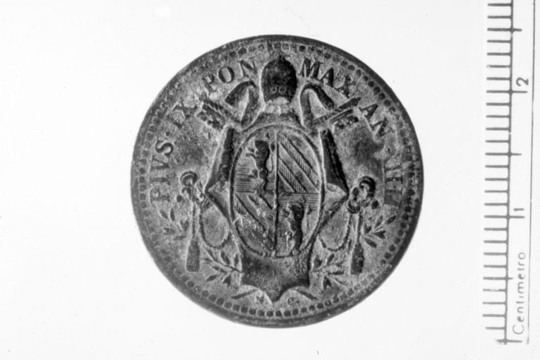 moneta - 1/2 baiocco (sec. XIX)