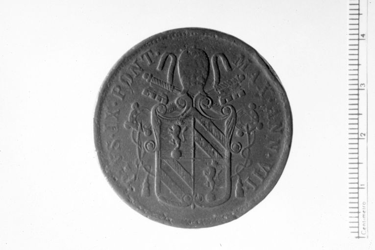 moneta - 5 baiocchi (sec. XIX)