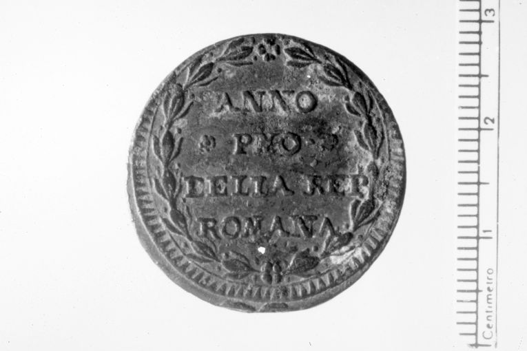 moneta - 1/2 baiocco (sec. XVIII)