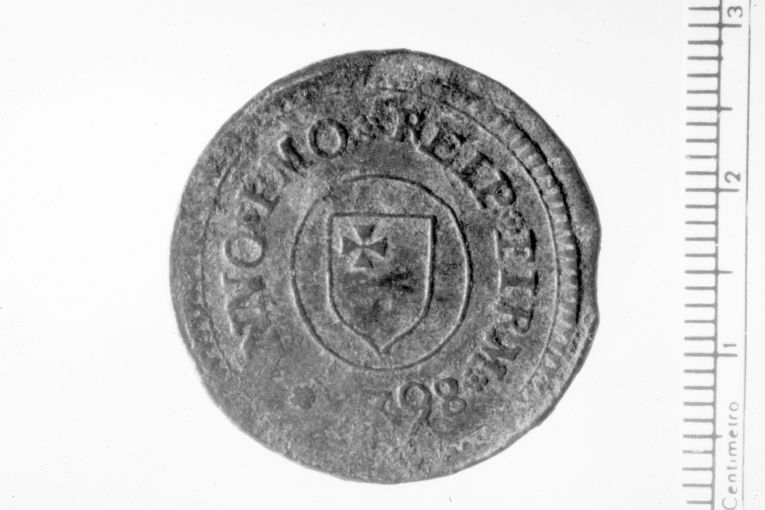 moneta - 1/2 baiocco (sec. XVIII)