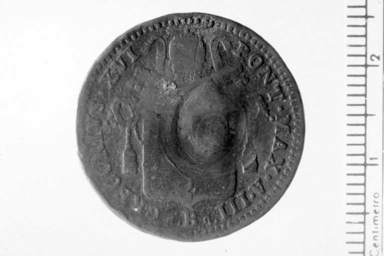 moneta - 1/2 baiocco (sec. XIX)