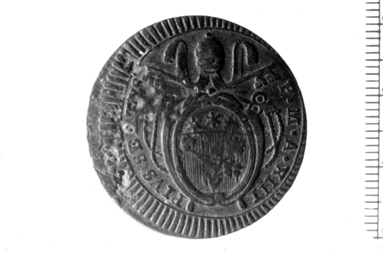 moneta - 1 baiocco (sec. XVIII)
