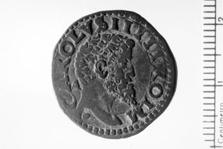 moneta - 2 cavalli (sec. XVI)