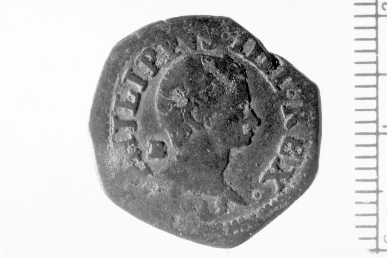 moneta - 3 cavalli (sec. XVII)