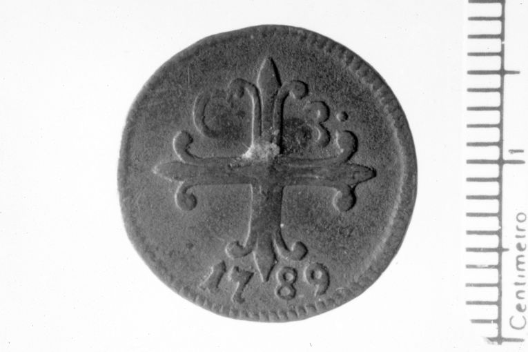 moneta - 3 cavalli (sec. XVIII)