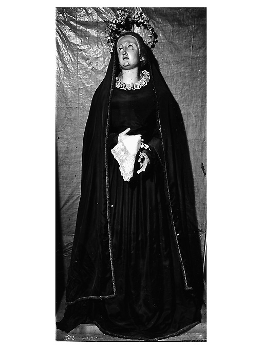 Madonna Addolorata (statua) - ambito Italia meridionale (fine sec. XIX)