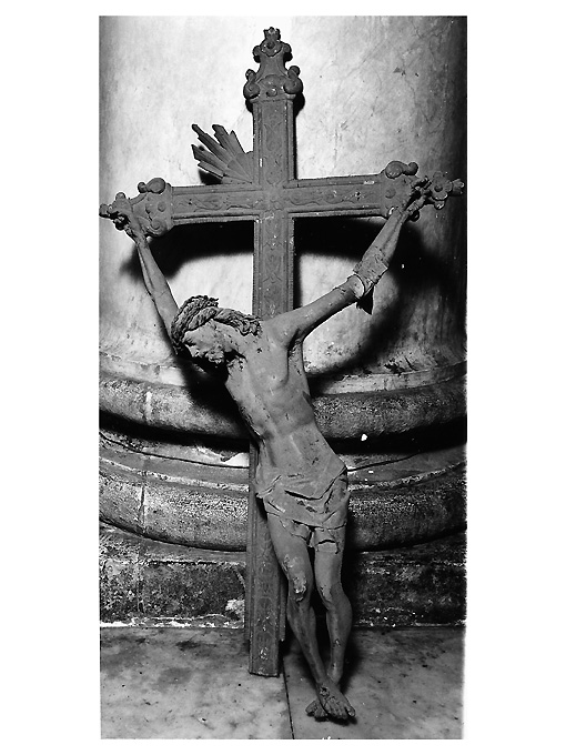 Cristo crocifisso (statua) - ambito Italia meridionale (fine sec. XVIII)