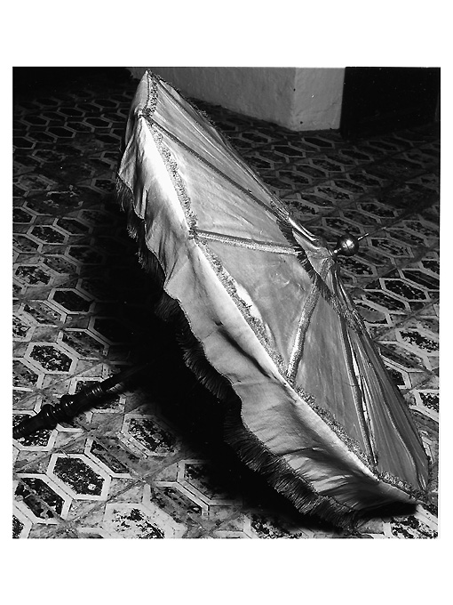 ombrellino processionale - ambito Italia meridionale (seconda metà sec. XIX)