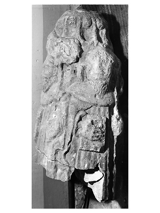 Sant'Antonio Abate (scultura, frammento) - ambito Italia meridionale (prima metà sec. XVIII)