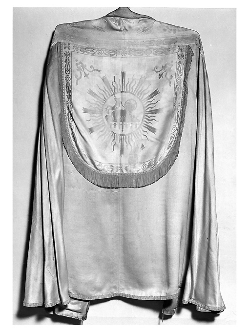 piviale - ambito Italia meridionale (seconda metà sec. XIX)