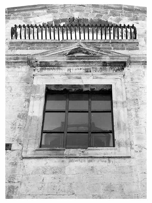 mostra di finestra - ambito Italia meridionale (seconda metà sec. XIX)