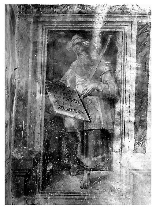Isaia (dipinto) di Bordone Andrea (attribuito) (secc. XVI/ XVII)
